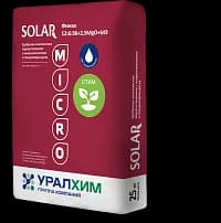 Комплексное удобрение SOLAR Финал 12:6:36+2,5MgO+МЭ+стим