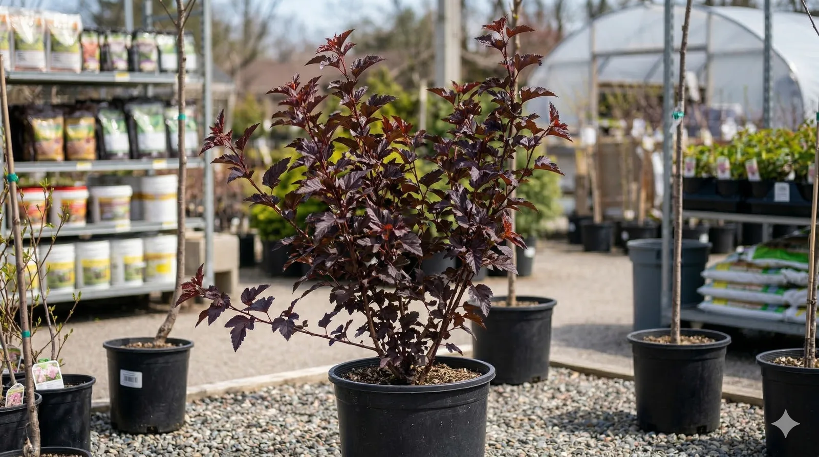 Краснолистные растения