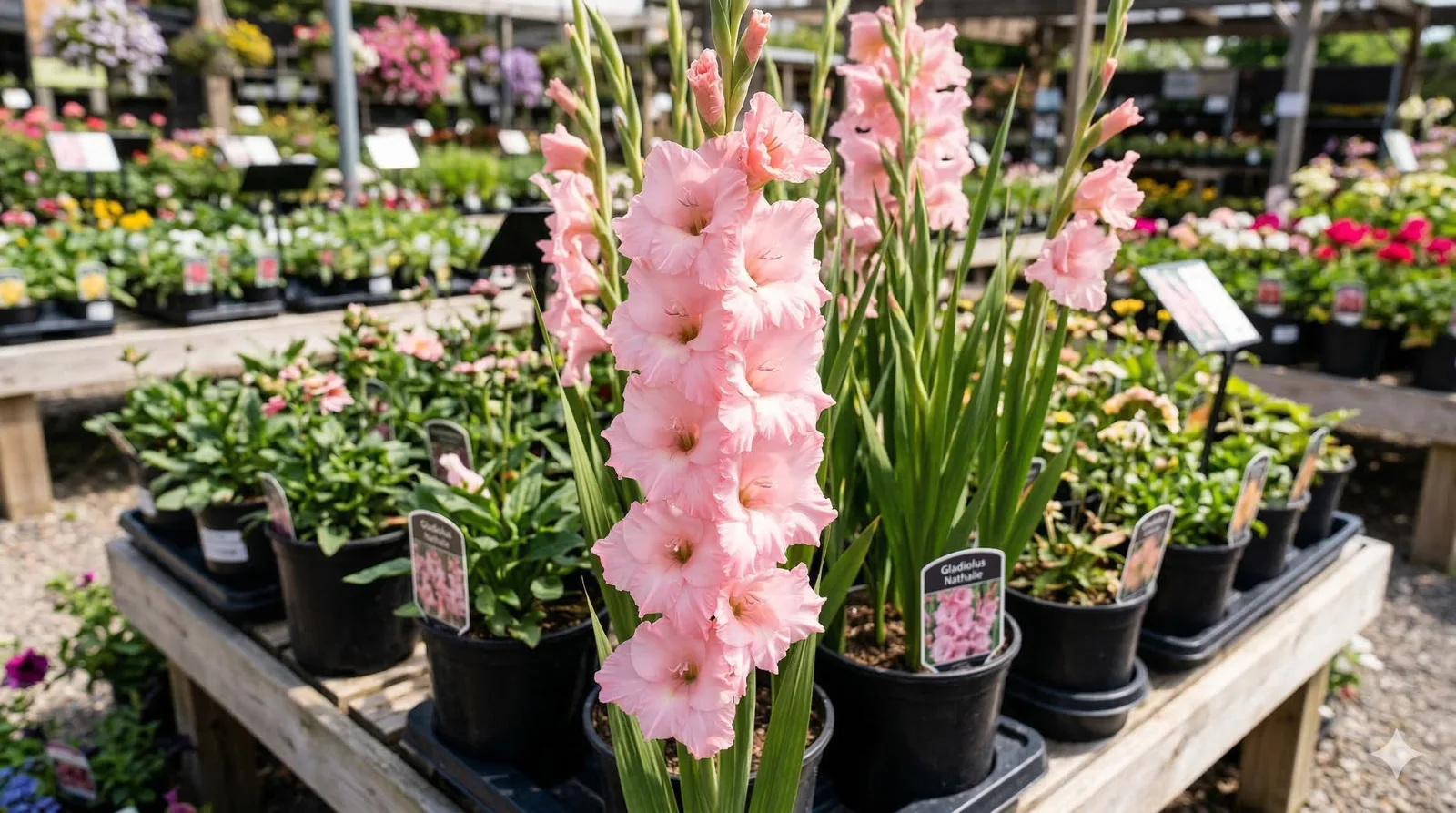 Гладиолус Nathalie