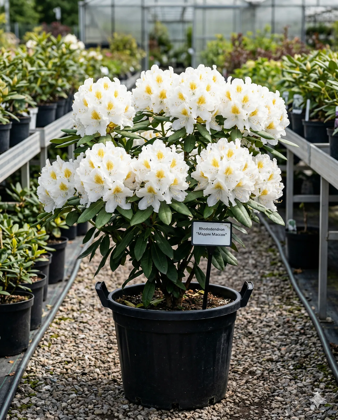 Рододендрон Мадам Массон