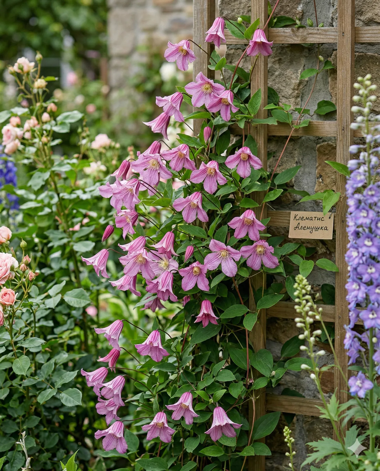 Клематис Аленушка